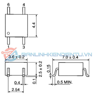 Kích thước TLP180