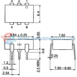 Kích thước TLP3052