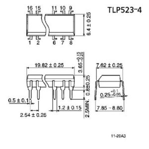 Kich thuoc TLP523-4