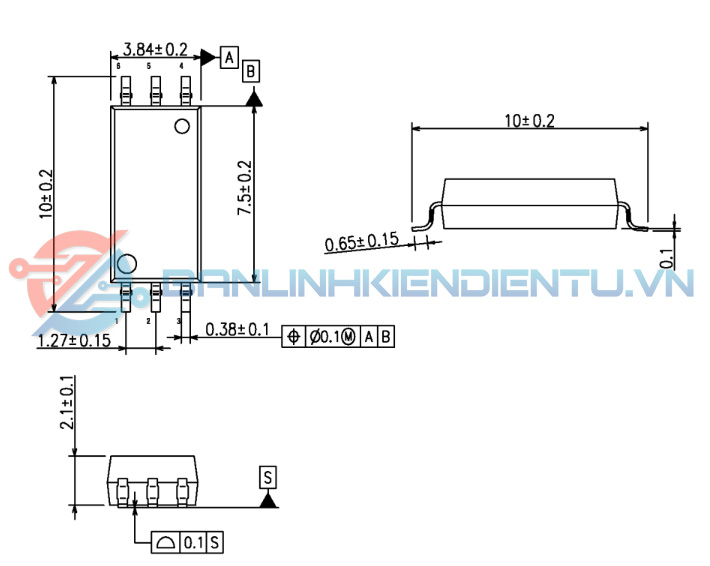 Kích thước TLP5701