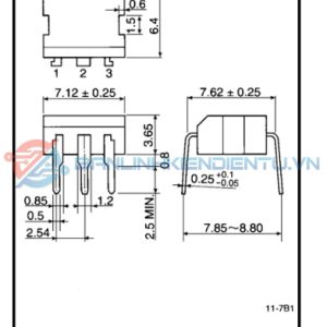 Kích thước TLP741G