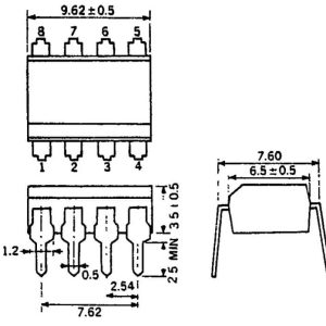 Kích thước chân PS2044