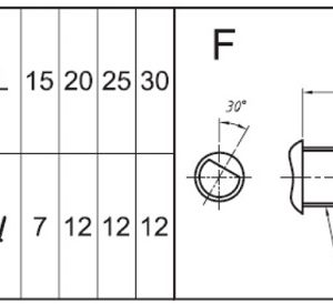 Kích thước chiết áp đơn WH148