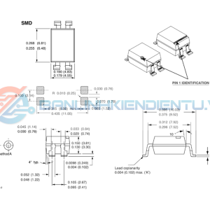 Kích thước của SFH610