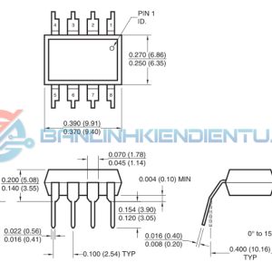 Kích thước6N136 dip8