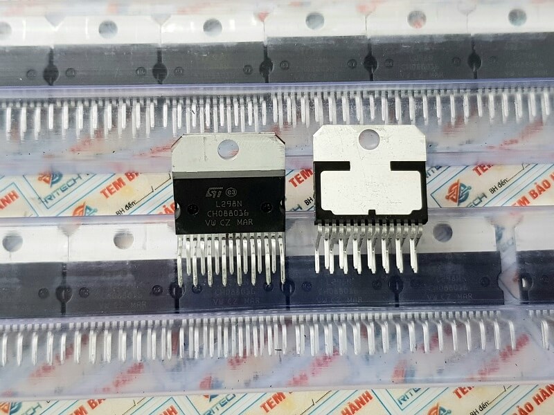 L298N L298 298 IC motor Driver ZIP-15 46V 4A - Ảnh 2
