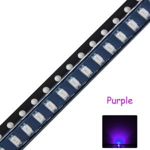 Led dán màu tím