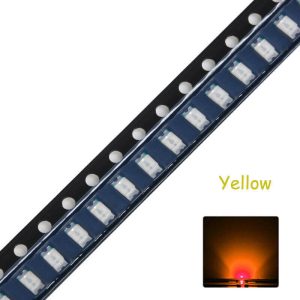 Led dán màu vàng