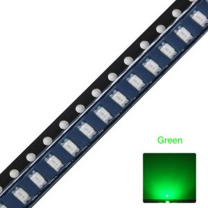 Led dán màu xanh lá