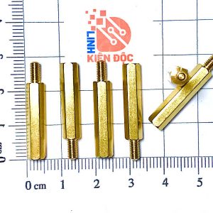 Cọc đồng đực cái M3 22mm M3x22+6