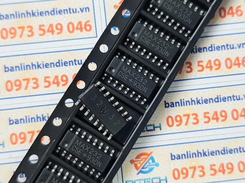MAX232CSE, MAX232 IC chức năng SOP-16