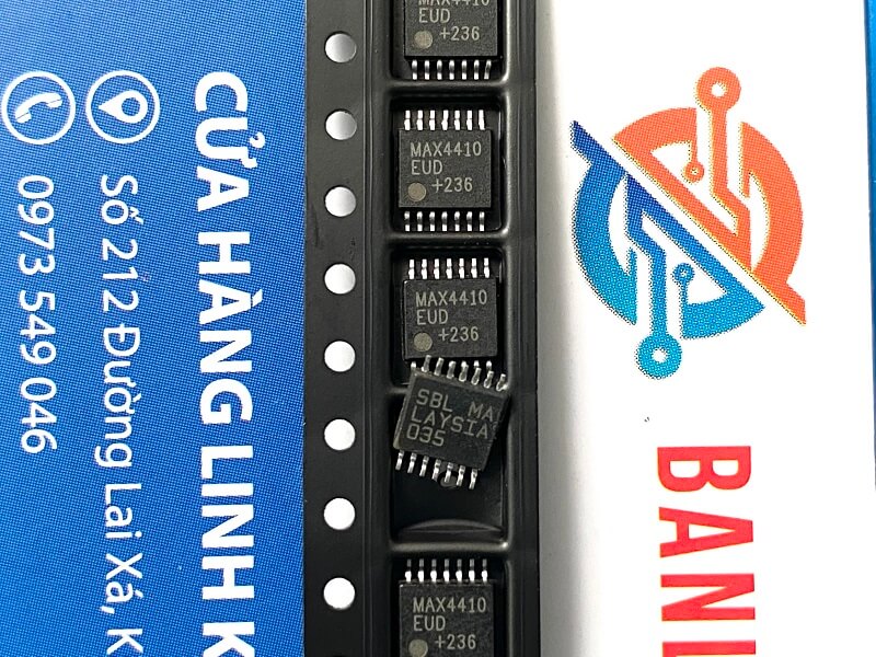 MAX4410EUD, MAX4410, MAX4410CUD IC TSSOP14