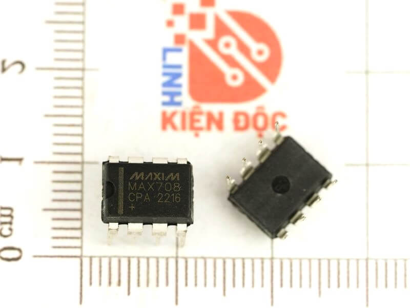 MAX708CPA MAX708 IC chuyên dụng DIP8 - Ảnh 3