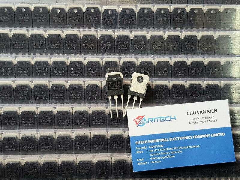 MBR3060PT Diode Schottky 30A/60V TO-3P nhập khẩu - Ảnh 3