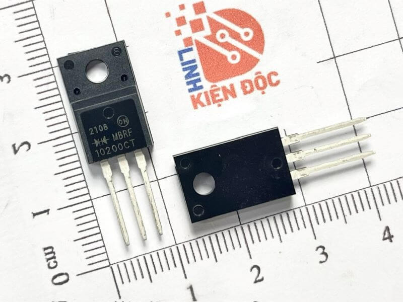 MBRF10200CT Diode Schottky 10A 200V TO-220 hãng ON - Ảnh 3