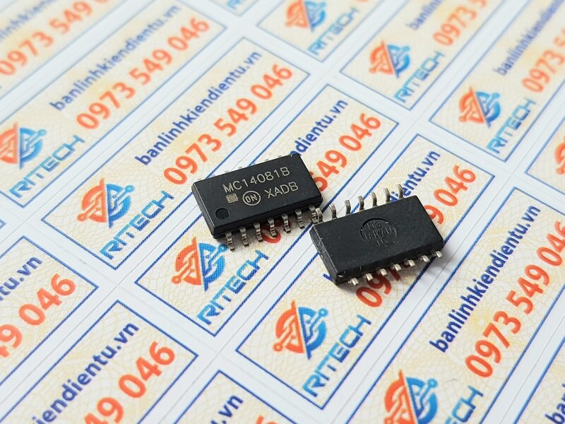 MC14081B, MC14081BDR, 14081 IC chuyên dụng SOP-14 5.2mm