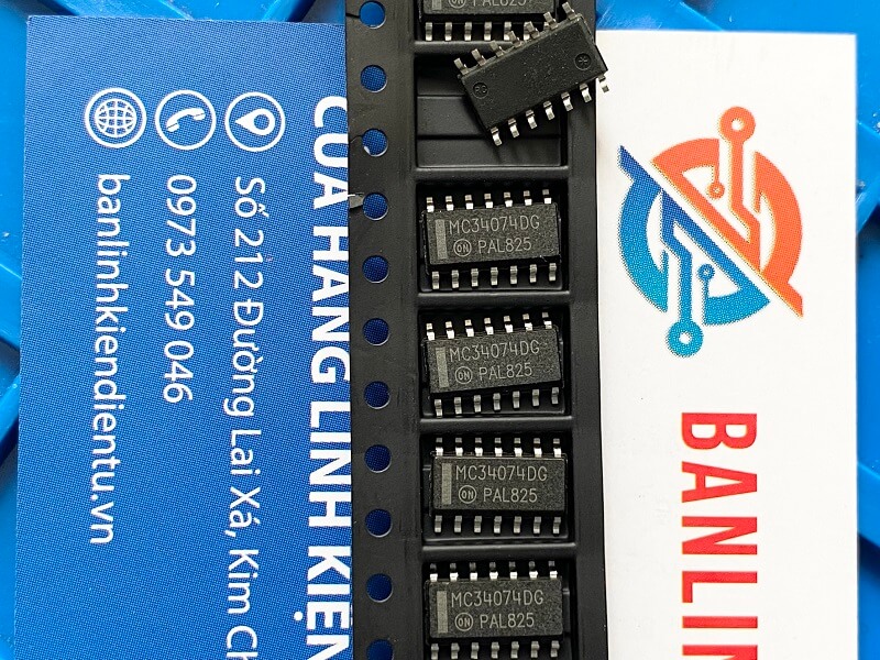 MC34074ADG, MC34074DR2G, MC34074DR2, MC34074DG SOP-14