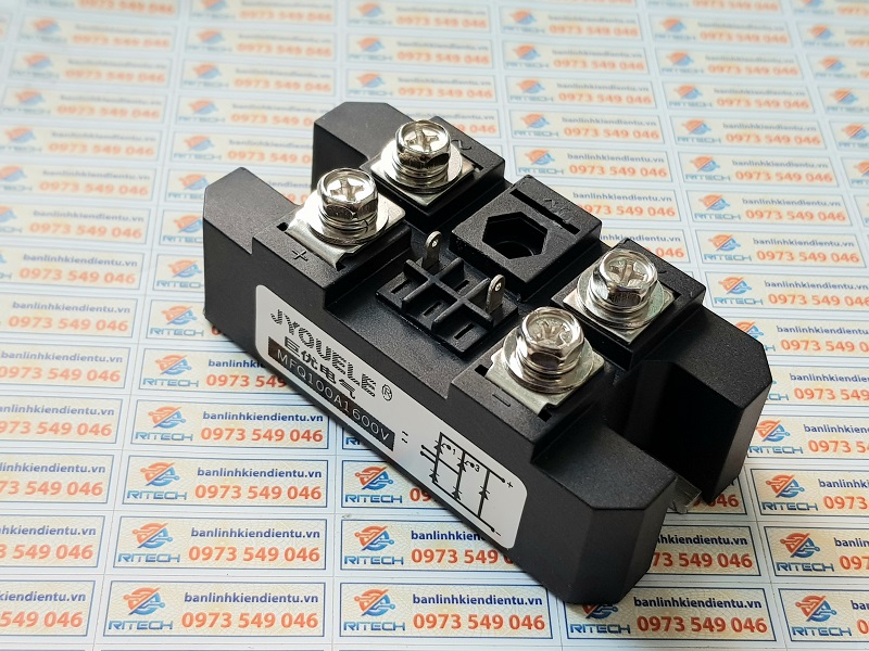MFQ100A1600V, MFQ100A 1600V Chỉnh lưu cầu thyristor 100A 1600V - Ảnh 3