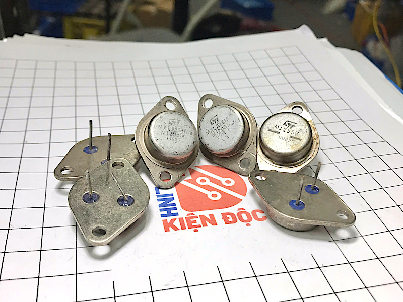 MJ2955 PNP Transistor 15A 60V TO-3 (Tháo Máy) - Ảnh 2
