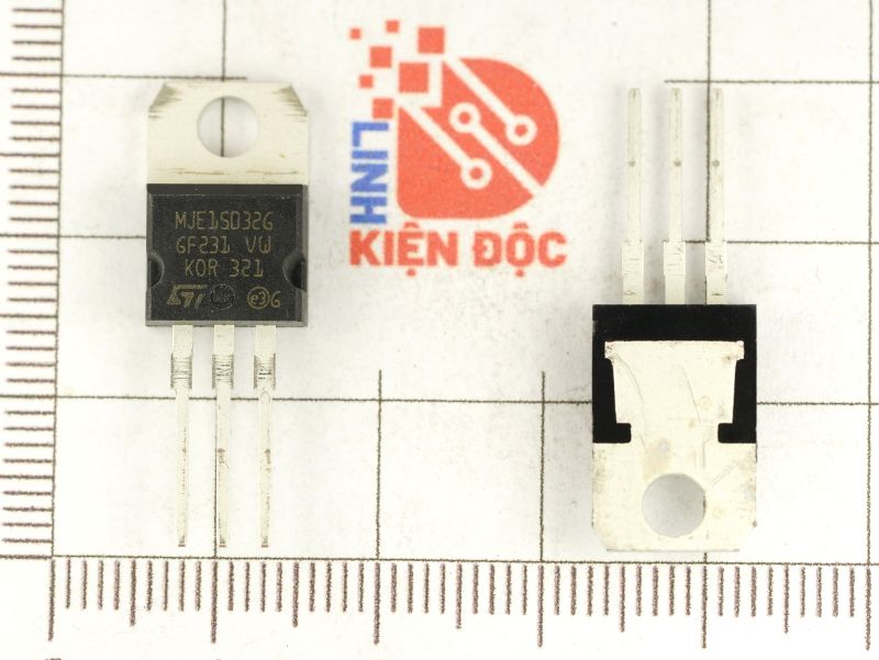 MJE15032G, MJE15032 Transistor NPN 250V 8A TO-220 chính hãng ST - Ảnh 4