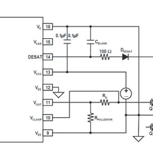 Mạch ứng dụng sử dụng opto A331J
