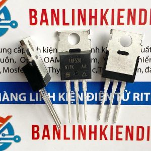 IRF520 Mosfet Kênh-N 100V 10A TO-220 ( hàng nhập khẩu)