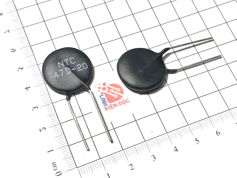 Điện trở nhiệt NTC 47D-20 - Ảnh 2