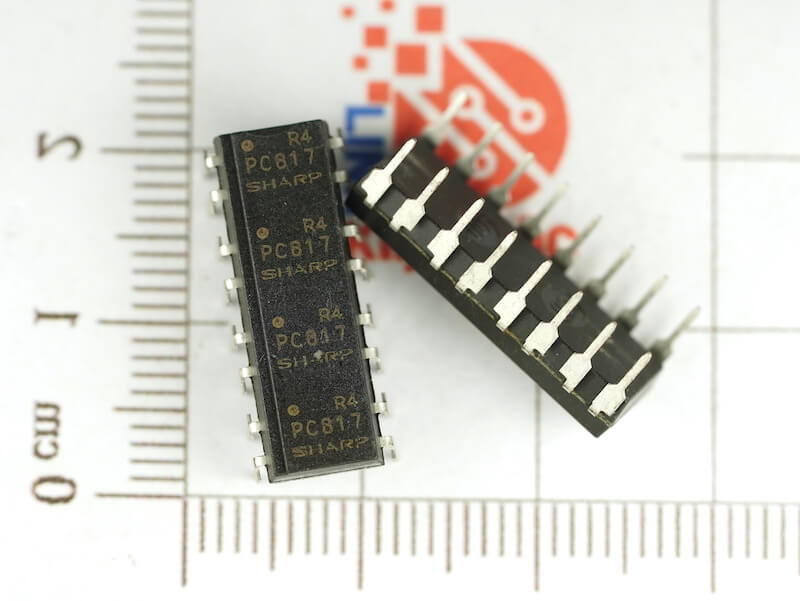PC817 PC817-4 Opto hãng SHARP DIP-16 - Ảnh 3