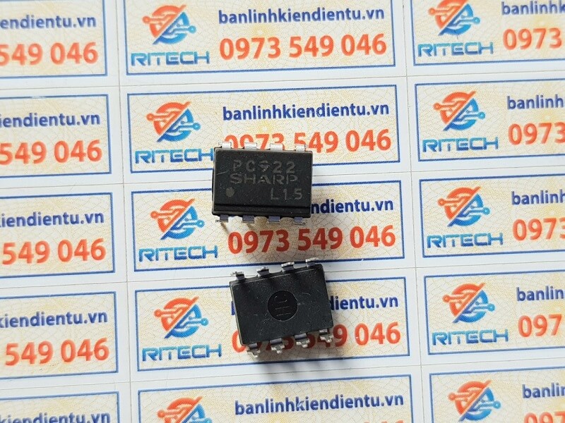 PC922 Photo-Transistor High Power OPIC Photocoupler DIP 8 - Ảnh 2