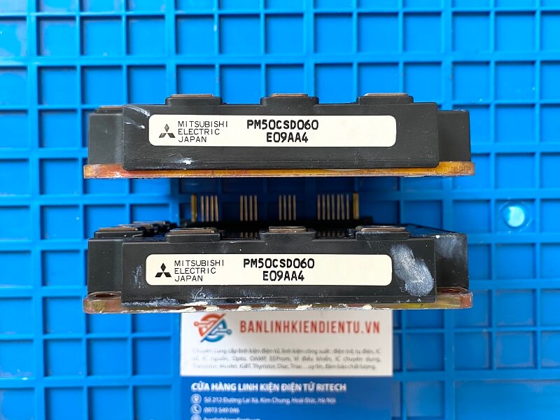 PM50CSD060 Module IGBT Mitsubishi 50A 600V (hàng tháo máy) - Ảnh 4