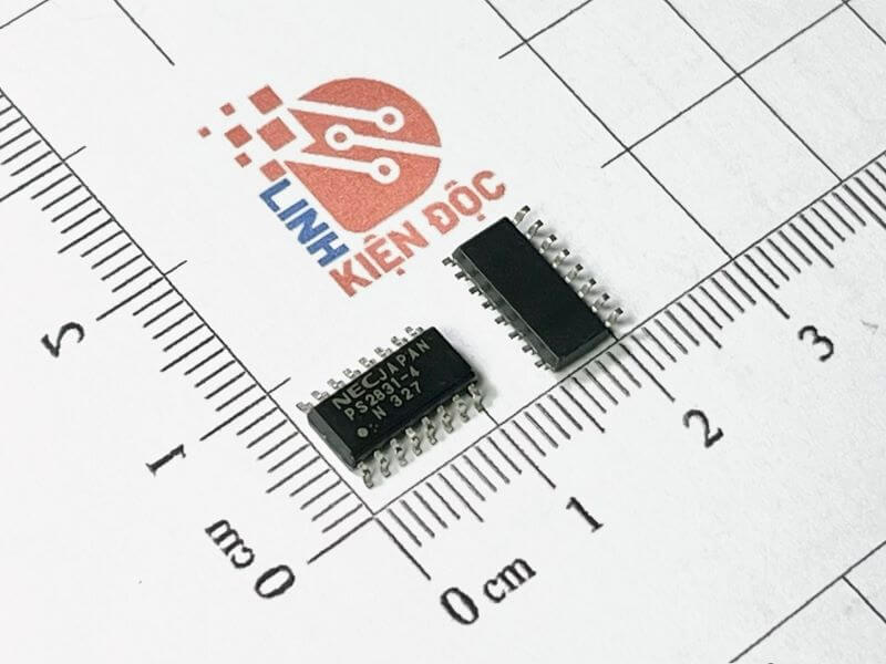 PS2831 PS2831-4 IC Optocoupler SOP-16 - Ảnh 2