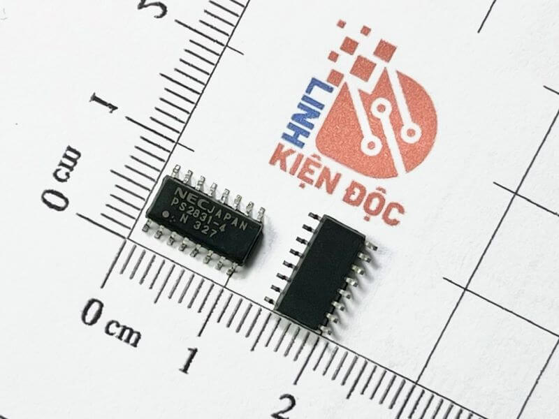 PS2831 PS2831-4 IC Optocoupler SOP-16 - Ảnh 4