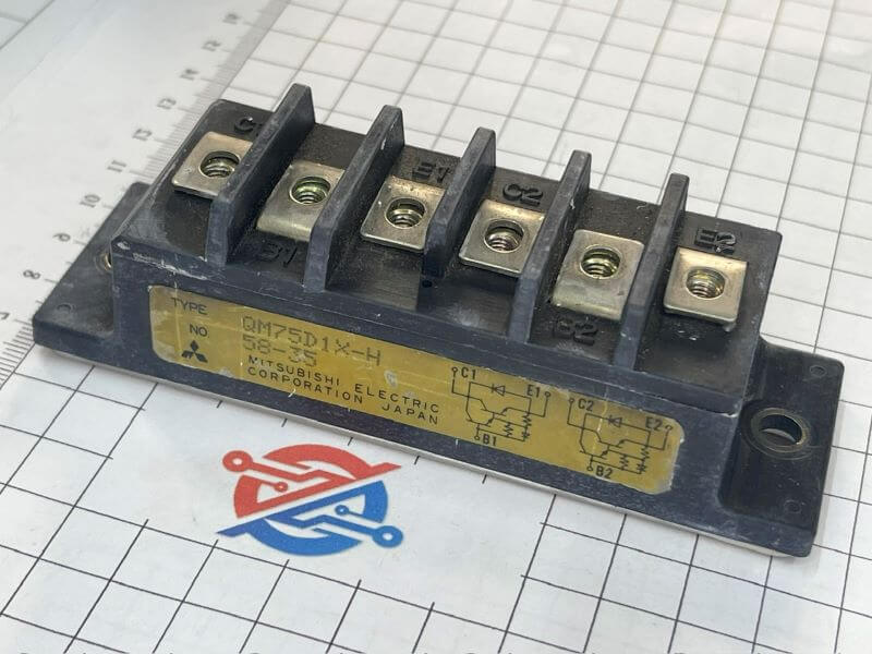 QM75D1X-H Module IGBT 75A 600V tháo máy - Ảnh 3