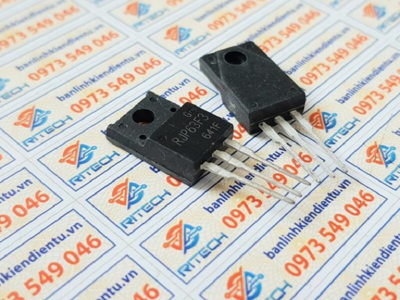 RJP63F3 RJP63F3DPP-M0 IGBT 40A 630V TO-220FL - Ảnh 8