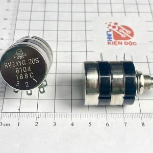 Biến trở đôi TOCOS RV24YG 20S 100K B104 2W