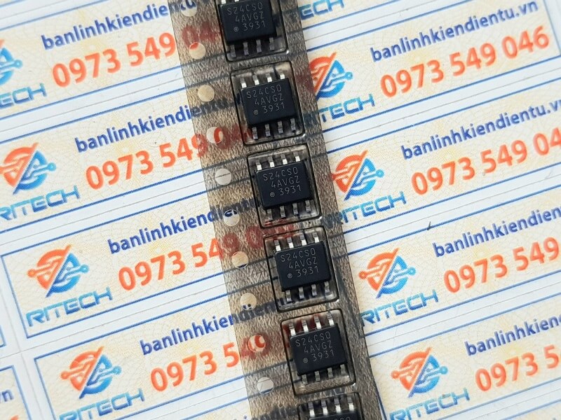 S24CS04AVGZ, S-24CS04, S-24CS04AVGZ IC truyền thông SOP-8 - Ảnh 3