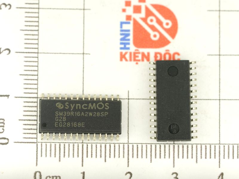 SM39R16A2W28SP, SM39R16A2 SyncMOS IC Vi điều khiển 8-Bit SOP-28 - Ảnh 3