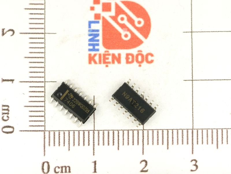 7406, SN7406DR IC chức năng SOP-14 - Ảnh 4