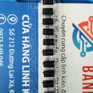Diode Schottky SS34 SMB 3A 40V ( 1N5822 SS34B)