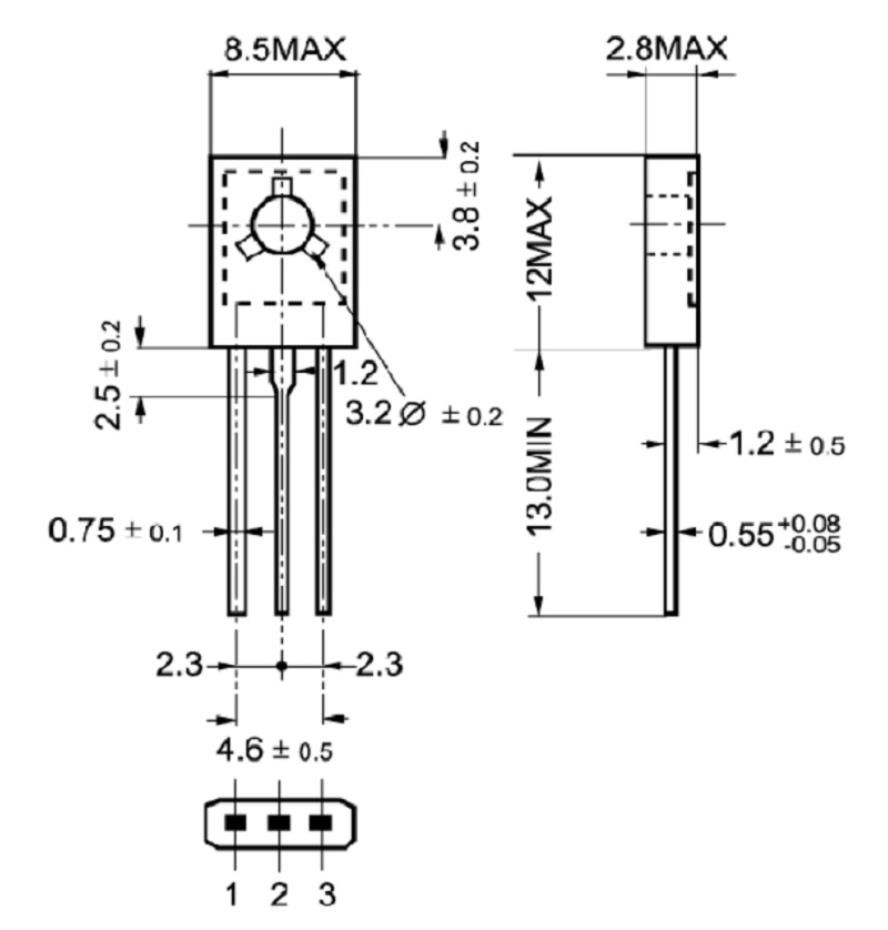 13002 MJE13002 Transistor NPN 1.25A 400V TO-92 - Linh Kiện Độc