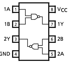 Sơ đồ chân IC 7W00F