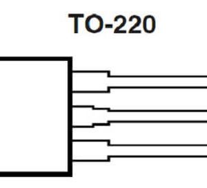 Sơ đồ chân IC LM1117T-5.0