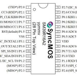 Sơ đồ chân IC SM39R16A2W28SP