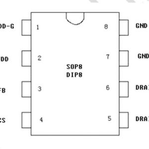 Sơ đồ chân IC TMF0165