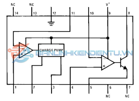 LM2907N, LM2907 IC Nguồn DIP-14 - Linh Kiện Độc
