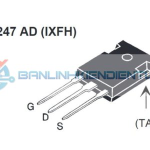 Sơ đồ chân Mosfet IXFH44N50P_