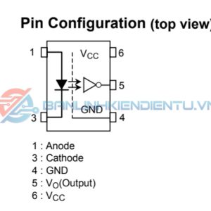 Sơ đồ chân TLP115A