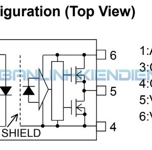 Sơ đồ chân TLP155E