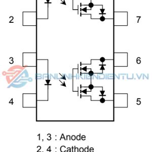 Sơ đồ chân TLP222G-2