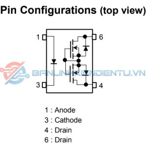 Sơ đồ chân TLP3111